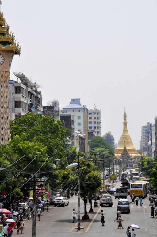 So many cars, so many people - old and new blending together.